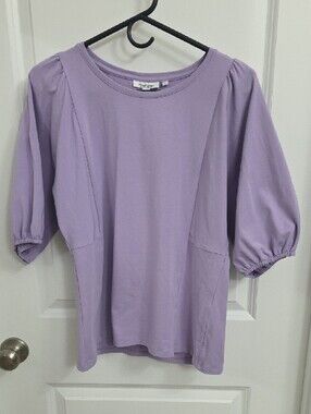 Chico's Lavender Dolman Sleeve Blouse